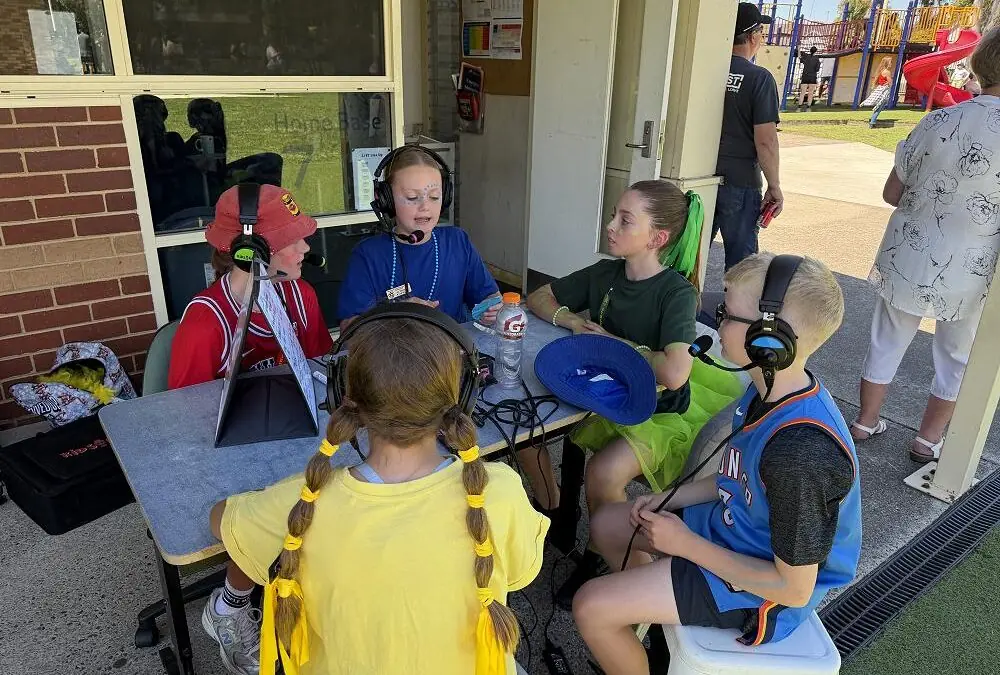 KidsCast episode – Athletics Day